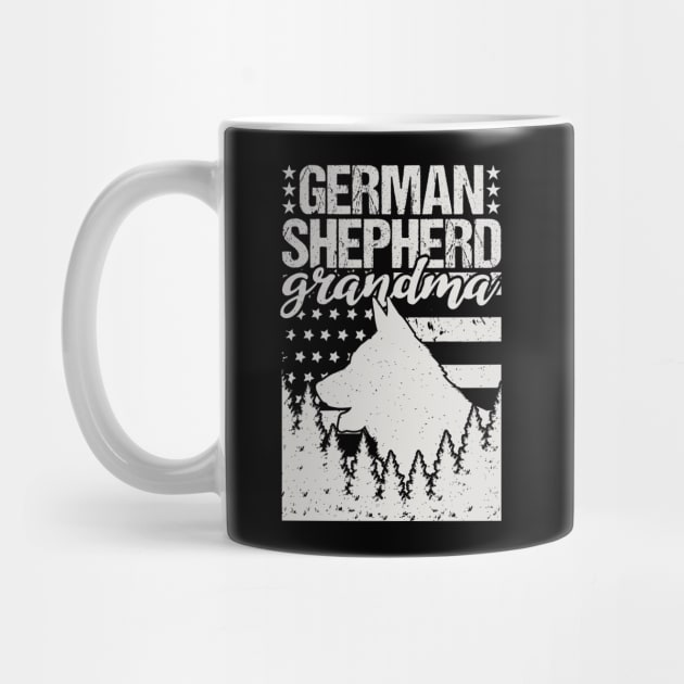 German Shepherd Grandma by Tesszero
